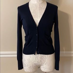 Navy Cardigan